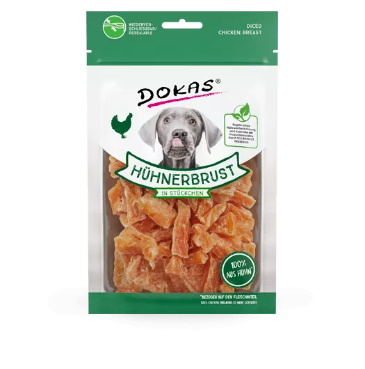 Hühnerbrust in Stückchen 70g